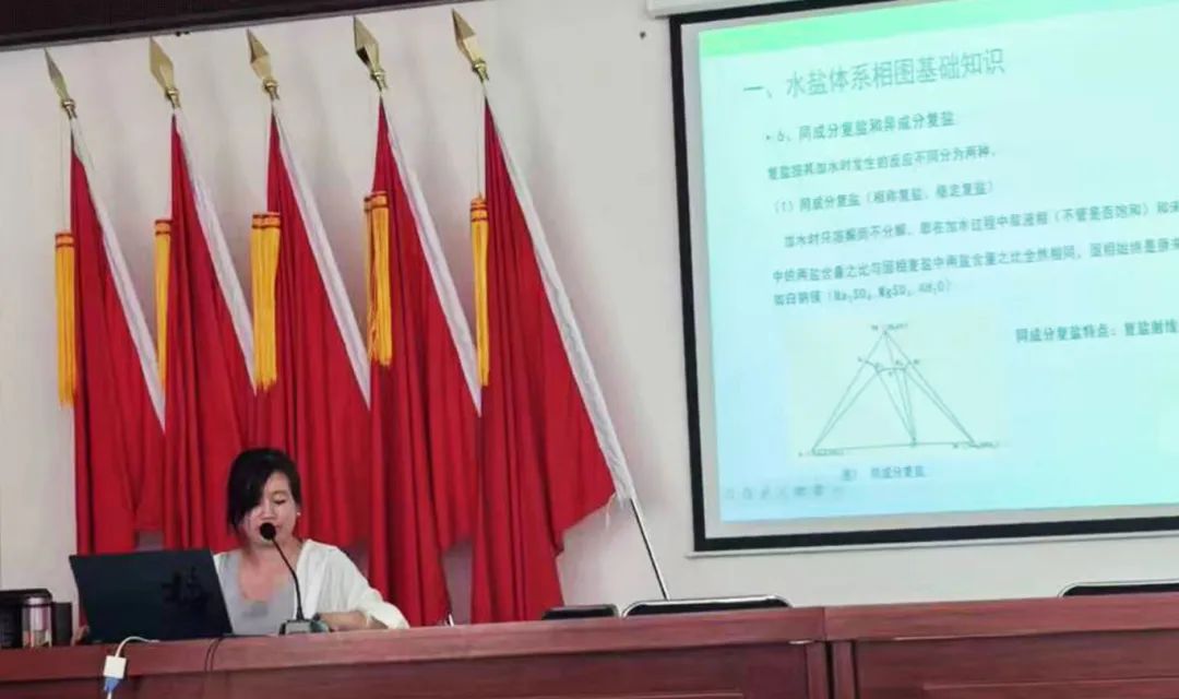 公司開展水鹽體系相圖理論基礎及應用培訓